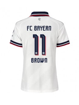 Bayern Munich Nathaniel Brown #11 Replika Borta Kläder Dam 2026-27 Kortärmad